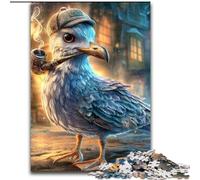 Rompecabezas de 1000 Piezas de Sherlock Holmes Seagull para Adultos Ayuda a ejercitar el Cerebro Juguetes adictivos para Cultivar la Paciencia Decoración (tamaño 50x75cm)