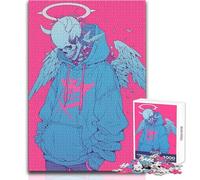 Rompecabezas de 1000 Piezas de Skull Angel para Adultos, Juego Interactivo de Habilidad cognitiva, Idea Memorable, tamaño 38x26cm