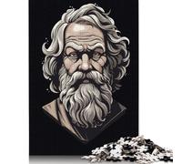 Rompecabezas de 1000 Piezas de Sócrates, filósofo Griego, para Adultos, dificultad Alta, Juego Relajante, (75 x 50 cm)