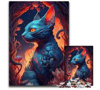 Rompecabezas de 1000 Piezas de Sphynx Spellbound, Rompecabezas imposibles para Adultos, Juego Interactivo Familiar, desafío Mental, Regalo, 26x38cm/10,23x14,96 Pulgadas