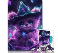 Rompecabezas de 1000 Piezas de Star Penguin para Adultos, Ideal para ejercitar el Cerebro, Ideal para Parejas (38x26cm)