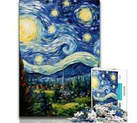 Rompecabezas de 1000 Piezas de Starry Sky Castle para Adultos, Ayuda a ejercitar el Cerebro, Juguetes adictivos para Cultivar la Paciencia, Gran Regalo, 38x26cm