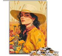 Rompecabezas de 1000 Piezas de Summer Girl para Adultos, Juguete Educativo antiestrés, Ideal para Regalar a Toda la Familia (26x38cm)