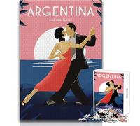 Rompecabezas de 1000 Piezas de Tango Argentino,Juguete,Juego Intelectual,Actividades Familiares,Regalo para cumpleaños,tamaño 50x75cm