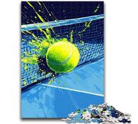 Rompecabezas de 1000 Piezas de Tenis para Adultos Difícil de completar, Pero Divertido y Divertido Regalo de cumpleaños, decoración de Pared (38x26cm)