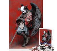 Rompecabezas de 1000 piezas de The Fallen Winged Samurai juguete para decoración de pared gran regalo para juegos juego educativo con piezas de formas aleatorias totalmente entrelazadas tamaño 50x75cm