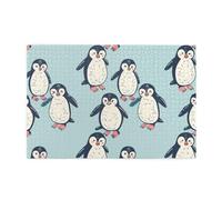 Rompecabezas de 1000 piezas de The Red-Footed Penguin para adultos, rompecabezas de madera para adultos, regalos para decoración del hogar