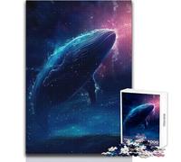 Rompecabezas de 1000 Piezas de tiburón Ballena, un pasatiempo Tranquilo y satisfactorio, Juguete de Corte de precisión Entrelazado, tamaño 50x75cm