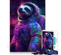 Rompecabezas de 1000 Piezas de un Astronauta Perezoso para Adultos Regalo Ideal para quienes Buscan un Juego de lógica un Entretenimiento Suave y Divertido Bordes limpios y un Regalo Encantador