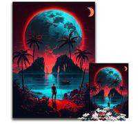 Rompecabezas de 1000 Piezas de un Planeta Gigante gaseoso, Rompecabezas difíciles para Adultos, Juego Interactivo Familiar, desafío Mental, Regalo, 50x75cm/19,68x29,52 Pulgadas