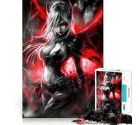 Rompecabezas de 1000 Piezas de una Adolescente Demonio súcubo, Juguete para estimular la lógica, alegría Familiar, Borde Premium, 50x75cm