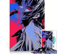 Rompecabezas de 1000 Piezas de una Chica Anime con Goteo Rosa Diversión para Entrenar el Cerebro Encaja Perfectamente sin Huecos Actividad para Compartir con Seres Queridos (50x75cm)