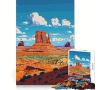 Rompecabezas de 1000 Piezas de Utah Pixel Art para Adolescentes Desarrollo de Habilidades analíticas, diversión Tranquila, ensamblaje preciso, Regalo Elegante de Navidad (38x26cm)