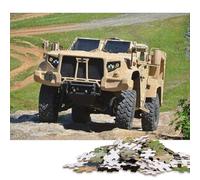 Rompecabezas de 1000 Piezas de vehículos tácticos Ligeros articulados para Adultos. Rompecabezas de Papel. Juegos educativos para niños. 38 x 26 cm / 1000 Piezas.