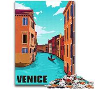 Rompecabezas de 1000 Piezas de Venecia, Italia, para Adultos y Adolescentes Juego desafiante, decoración de Pared, cumpleaños y Navidad 2000 Piezas (70x100cm)