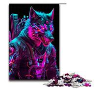 Rompecabezas de 1000 Piezas de Wolf Cyber para Adultos Divertido Juego Familiar para aliviar el estrés desafío difícil 75 x 50 cm