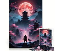 Rompecabezas de 1000 Piezas de Wolf Sekiro Gaming para Adolescentes, Juguete cognitivo, Juego de Mesa de Ocio Suave, Pieza de Arte 50x75cm