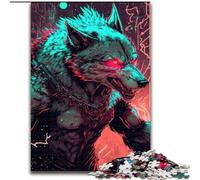 Rompecabezas de 1000 Piezas de Wolf Warrior Impossible para Adultos Padres, Parejas y Amigos A Partir de 14 años Tamaño: 38x26cm