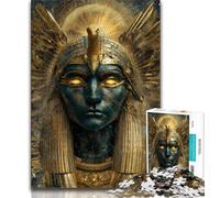 Rompecabezas de 1000 Piezas del Antiguo Dios Egipcio Ra para Adultos, Juguete Educativo Intelectual descompresor, Regalo de cumpleaños, Regalos, Arte Mural, 38x26cm