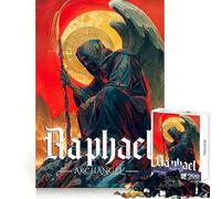 Rompecabezas de 1000 Piezas del Arcángel Rafael para Adolescentes Rompecabezas de lógica Clara Juguete Tiempo de Paz Corte Lista de Deseos de Santa Claus (50x75cm)