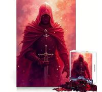 Rompecabezas de 1000 Piezas del Caballero de la Capucha Roja para Adultos Regalo Ideal para quienes Buscan un desafío Mental Juguete fácil de Usar Corte preciso (50x75cm)