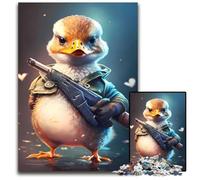 Rompecabezas de 1000 Piezas del Capitán Pato Bebé, desafiante Juego Interactivo Familiar, desafío Mental, Juguete Educativo, 50x75cm/19,68x29,52 Pulgadas