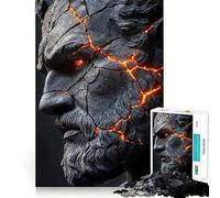 Rompecabezas de 1000 Piezas del Dios Griego Zeus Juego Mental Divertido con Piezas de Ajuste preciso Actividad Relajante para Grupos en Interiores (38x52cm)