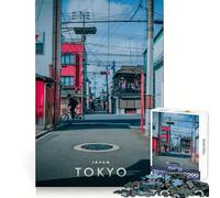 Rompecabezas de 1000 Piezas del Distrito Harajuku de Tokio para Adolescentes Actividad Cerebral, Momento de relajación, Corte preciso, Regalo Encantador (38x52cm)