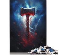 Rompecabezas de 1000 Piezas del Martillo de los Dioses para Adultos, Juego Educativo, Juguetes educativos, Regalos (38 x 26 cm)