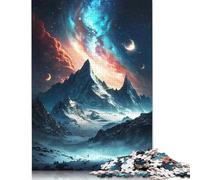 Rompecabezas de 1000 Piezas del Monte Everest: un Divertido Juego Familiar para Adultos, Juegos para aliviar el estrés (75 x 50 cm)
