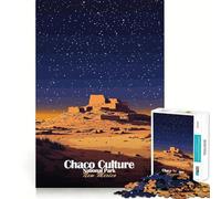 Rompecabezas de 1000 Piezas del Parque Nacional de la Cultura Chaco Juego armar,ejercitar el Cerebro,Divertido y Relajante Regalo Ideal para Navidad (50x75cm)
