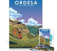 Rompecabezas de 1000 Piezas del Parque Nacional de Ordesa,Ideal para divertirse resolviendo Problemas,un Juego Tranquilo para Pasar el rato (50x75cm)