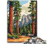 Rompecabezas de 1000 Piezas del Parque Nacional de Yosemite para Adultos, Regalo, Juego desafiante y Familiar, interacción Entre Padres e Hijos, 1000 Piezas (50x75cm)