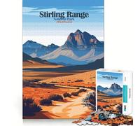 Rompecabezas de 1000 Piezas del Parque Nacional Stirling Range, Australia Juguete de Arte Que desafía la Mente Juego Divertido para el Tiempo Libre Regalo Ideal para cumpleaños (50x75cm)