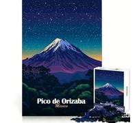 Rompecabezas de 1000 Piezas del Pico de Orizaba para Adolescentes Juego de ingenio y relajación (38x26cm)