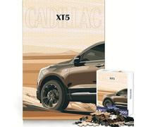 Rompecabezas de 1000 Piezas del SUV Cadillac XT para Adultos Ejercicio cognitivo Escapada Relajante Sin Bordes ásperos Regalo Ideal (50x75cm)