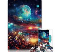 Rompecabezas de 1000 Piezas del Universo Colorido para Adultos, 50x75cm Interacción Entre Padres e Hijos Que Reduce el estrés