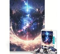 Rompecabezas de 1000 Piezas del Universo del Anime, Juego práctico, interacción Entre Padres e Hijos, colección de Artistas, Bellas Artes 38x26cm