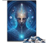 Rompecabezas de 1000 Piezas del Universo Zen Esotérico, tamaño 26x38cm, Ideal para Hacer en casa o como Regalo Decorativo.