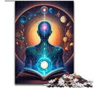Rompecabezas de 1000 Piezas del Universo Zen Esotérico, tamaño 26x38cm, Ideal para Hacer en casa o como Regalo Decorativo.