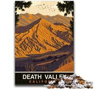 Rompecabezas de 1000 Piezas del Valle de la Muerte para Adultos y Adolescentes, Juguete Educativo Intelectual y descompresor, (38x26cm)