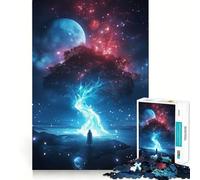Rompecabezas de 1000 Piezas Despertar Celestial Diversión con articulaciones Finas Juego cognitivo Juego Tranquilo Tiempo de Juego Regalo de cumpleaños Arte (38x26cm)