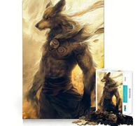 Rompecabezas de 1000 Piezas Desvelando al Hombre Lobo para Adolescentes Juego de concentración Mental Corte de precisión Bordes Suaves Ideal para Rellenar Calcetines navideños (38x26cm)