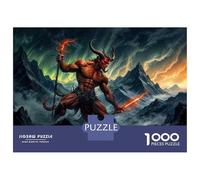 Rompecabezas De 1000 Piezas Devil Artwork Fantasy Rompecabezas para Adultos Juego Práctico Una Obra De Arte Cumpleaños Y Navidad 70x50cm/1000pcs