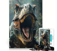 Rompecabezas de 1000 Piezas Dinosaurios Prehistóricos para Adolescentes Ayuda a desarrollar la Memoria, es Relajante y Divertido Diseño y Montaje Una cálida Sorpresa 38x52cm