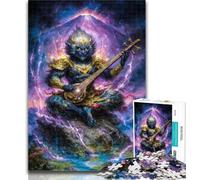 Rompecabezas de 1000 Piezas Dios Misterioso para Adultos y Adolescentes, Ideal para interacción Entre Padres e Hijos a Partir de 14 años, 50x75cm