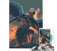 Rompecabezas de 1000 Piezas Dioses del Infierno Juegos Divertidos Que desafían la Inteligencia Juguetes adictivos Regalos para Hombres y Mujeres Divertidos y con Humor (Tamaño 38x52cm)