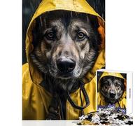 Rompecabezas de 1000 Piezas diseño de Pastor lluvioso Ideal para Hacer tú Mismo Mujeres y Hombres Ideal como Juego Educativo para fomentar el Amor en Pareja tamaño 38x26cm