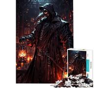 Rompecabezas de 1000 Piezas Doctor de la Peste con linternas Divertidos Juegos Que Ponen a Prueba la Inteligencia Juguetes adictivos Regalos para Hombres y Mujeres Divertidos y con Humor (50x75cm)