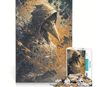 Rompecabezas de 1000 Piezas: Doctor de la Peste Encapuchado Oscuro, Juego Imposible, Corte de precisión, con Piezas de Formas aleatorias Que encajan Perfectamente 50x75cm